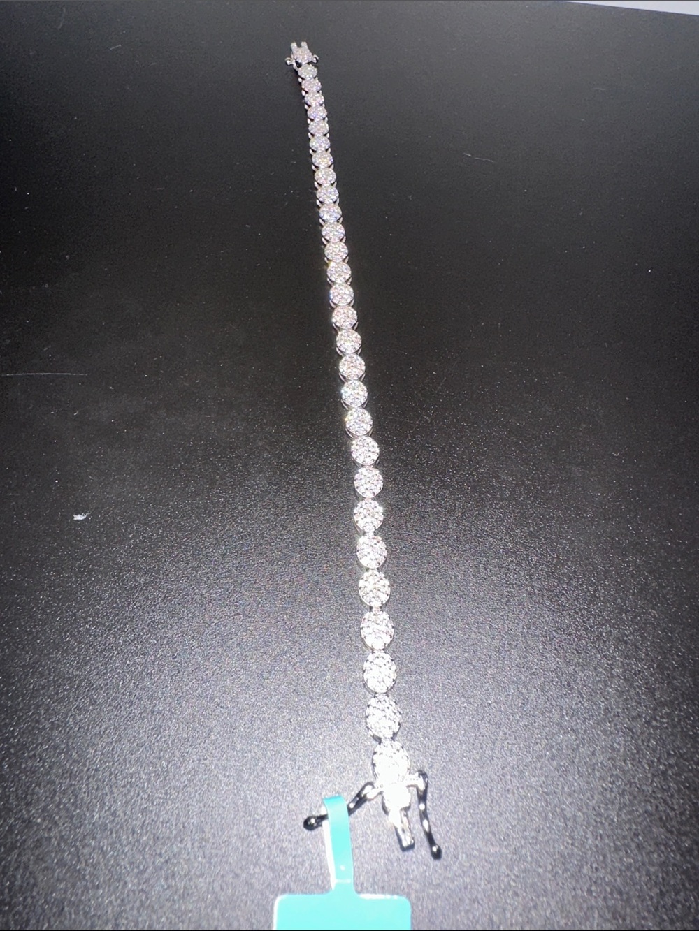 Moissanite GRA 2.48 ctw Bracelet in 925 Sterling Silver - VVS D